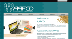Desktop Screenshot of aafco.org